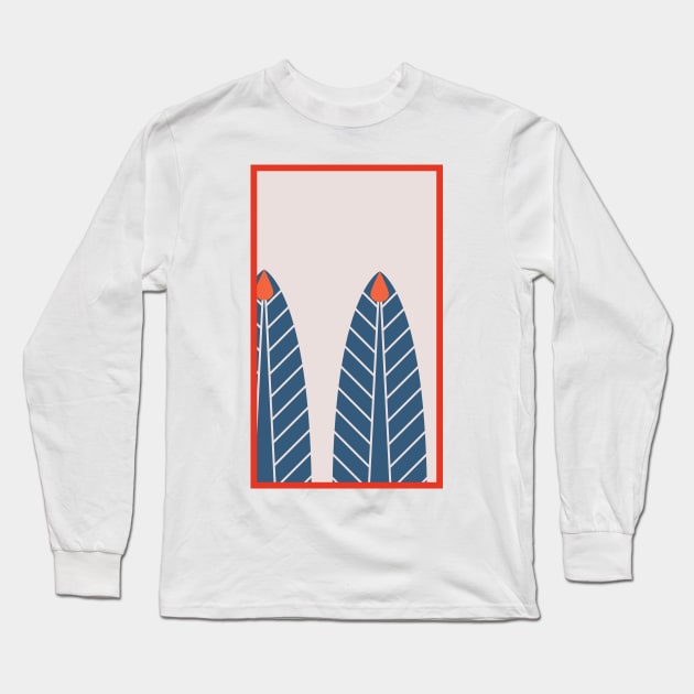 Plain Pine Long Sleeve T-Shirt by Nishinegi